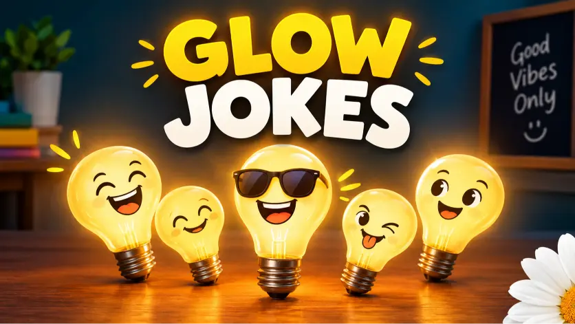 glow jokes with jokes generator